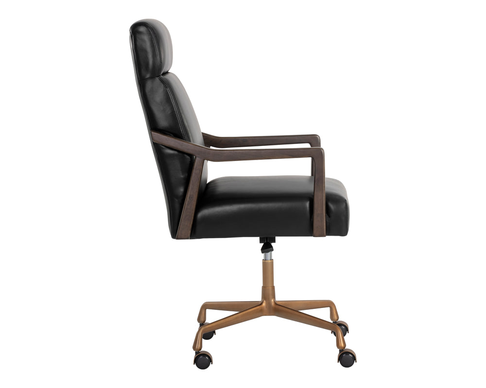 Collin Office Chair  Brown