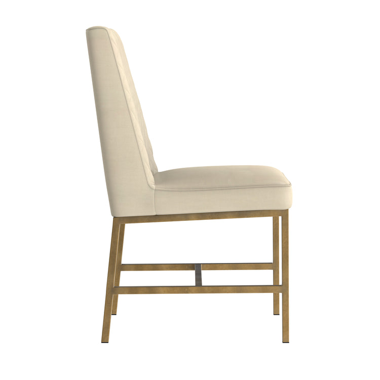 Leighland Dining Chair - Antique Brass