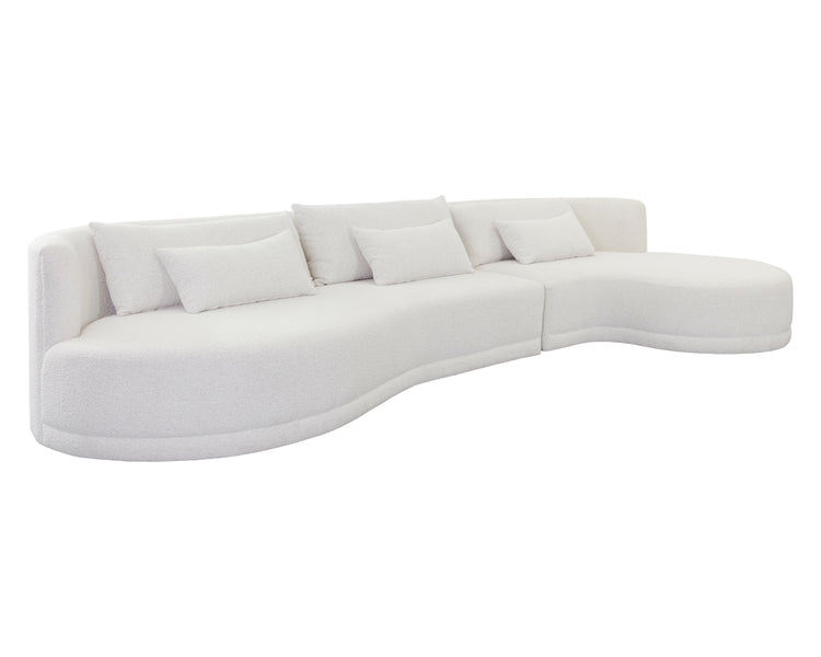 Sunpan Laken Sofa Chaise