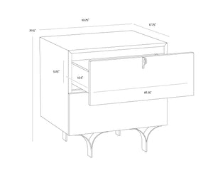 Celine Nightstand Small