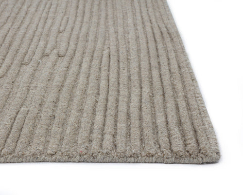 Deva Handwoven Rug  Taupe  6' X 9'