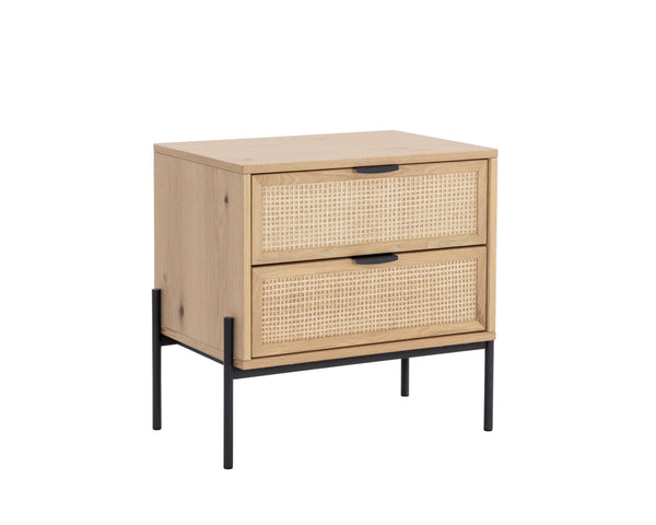 Avida Nightstand  Champagne Gold
