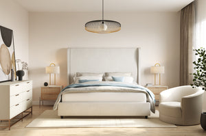 Avida Nightstand  Champagne Gold