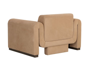 Romer Armchair  Brushed Gold