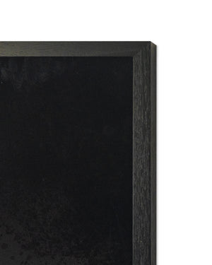 Beautiful Mind  40" X 60"  Black Frame