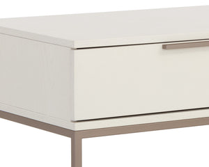 Rebel Nightstand Large  Champagne Gold