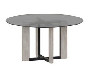 Glass Dining Table Top Round - 59"