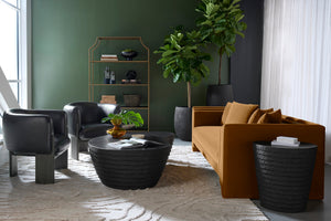 Trine Lounge Chair  Rustic Oak