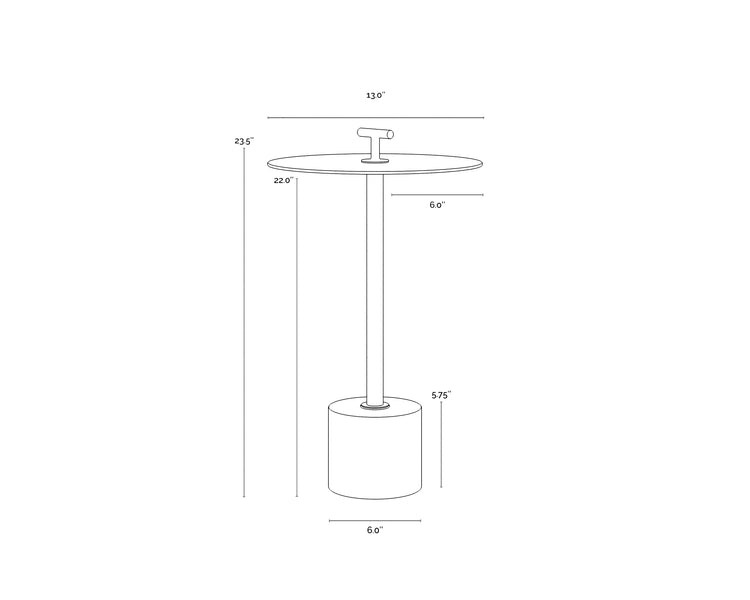 Sia End Table