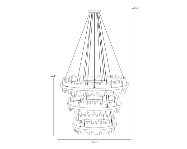 Icarus Chandelier Large
