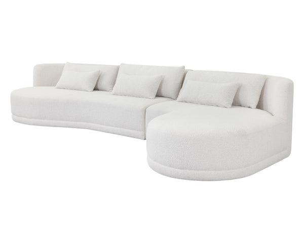 Laken Sofa Chaise Raf