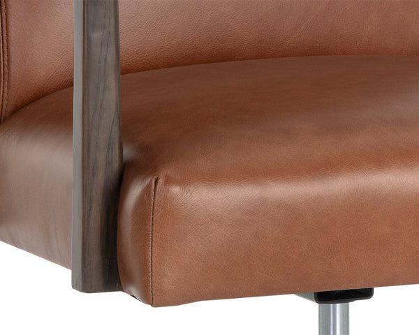 Collin Office Chair  Brown