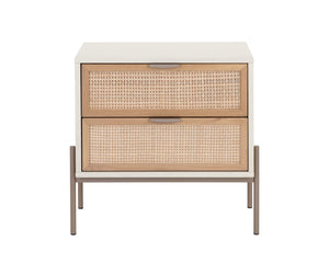 Avida Nightstand  Champagne Gold