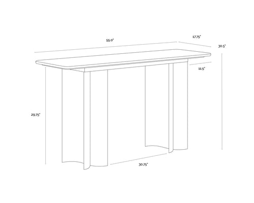 Astara Console Table