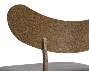 Gibbons Counter Stool Antique Brass