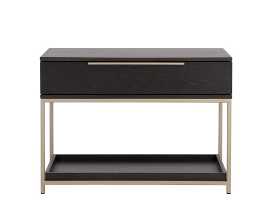 Rebel Nightstand Large  Gold