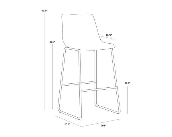 Cal Barstool  | Set of 2