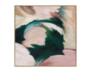 Wild Ones (Set Of 2)  48" X 48"  Gold Floater Frame