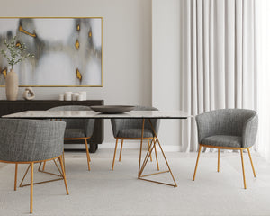 Calais Handtufted Rug  Oatmeal / Grey  10' X 14'