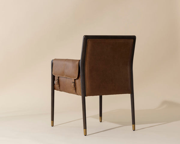 Mauti Dining Armchair  Brown