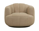 Tadeo Swivel Armchair  Dark Brown