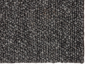 Umea Handwoven Rug  Black  8' X 10'