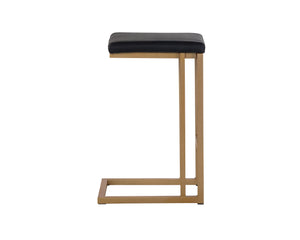 Boone Counter Stool  Champagne Gold  | Set of 2
