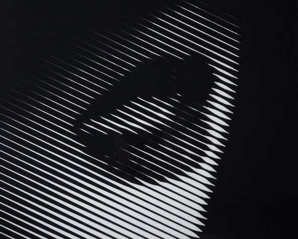 Stage Fright  40" X 60"  Charcoal Frame