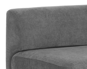 Harmony Modular Armless Chair Right Shelf