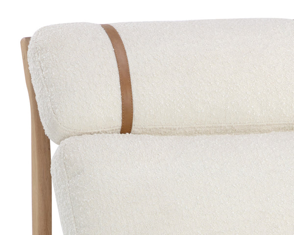 Elanor Lounge Chair  Light Oak