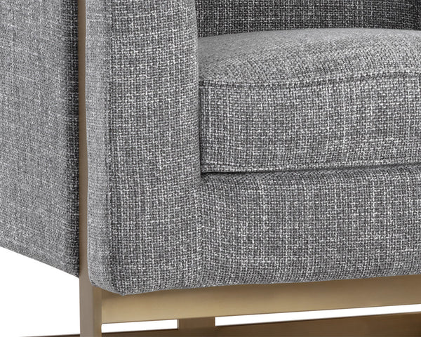 Yvette Armchair  Stainless Steel