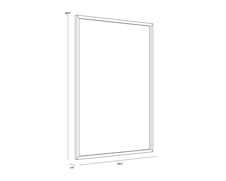 Door To Door (Set Of 2)  36" X 49"  Natural Frame