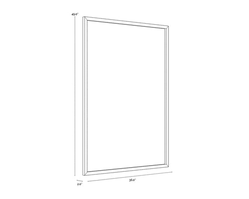 Door To Door (Set Of 2)  36" X 49"  Natural Frame