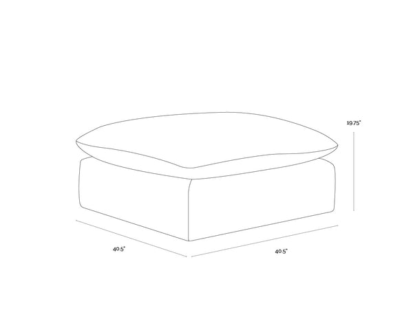 Reve Modular  Ottoman