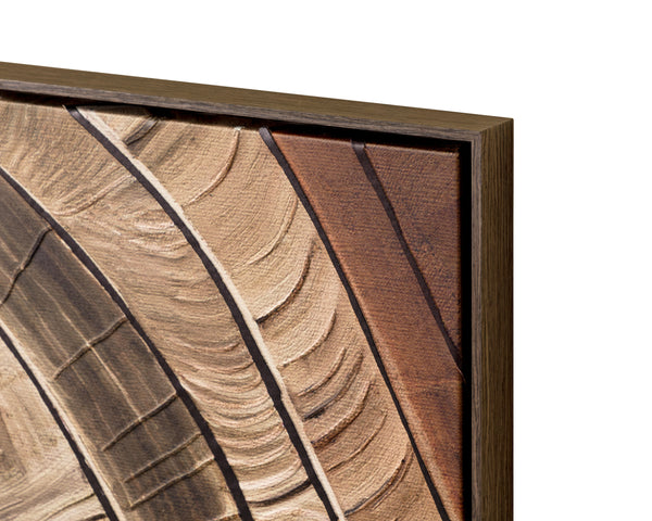 Turning Point Iii  40" X 60"  Bronze Floater Frame