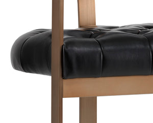 Beaumont Counter Stool  Antique Brass