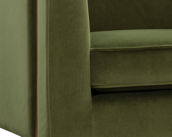 Yvette Armchair  Gold