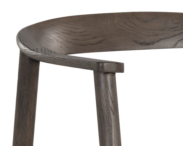 Jeremy Dining Armchair  Dark Brown