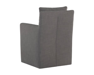 Glenrose Wheeled Dining Armchair