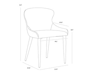 Evora Dining Chair  | Set of 2