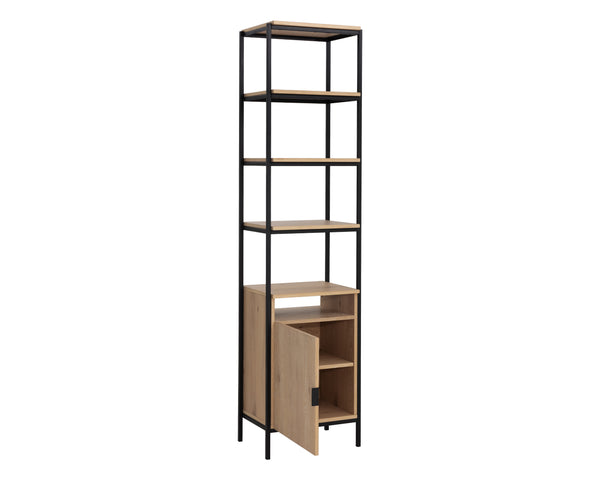 Ambrose Modular Bookcase Small  Rustic Oak
