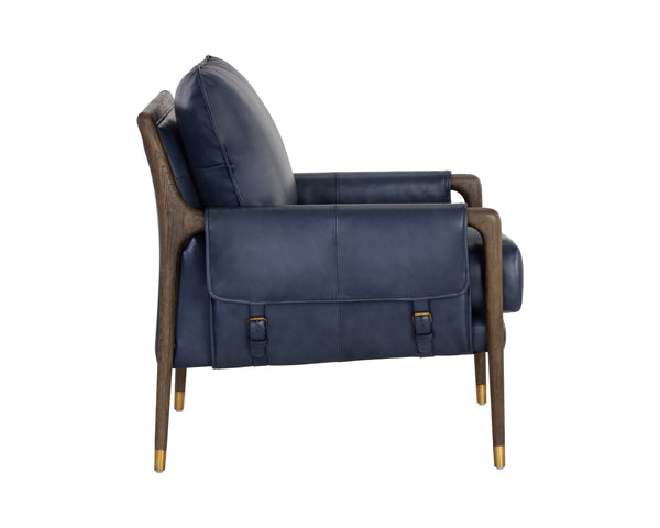 Mauti Armchair  Distressed Brown