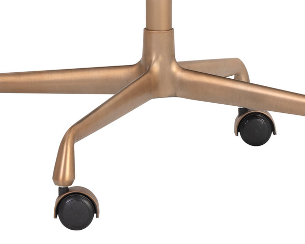 Collin Office Chair  Brown