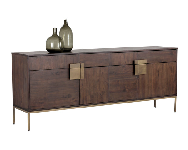Jade Sideboard  Antique Brass