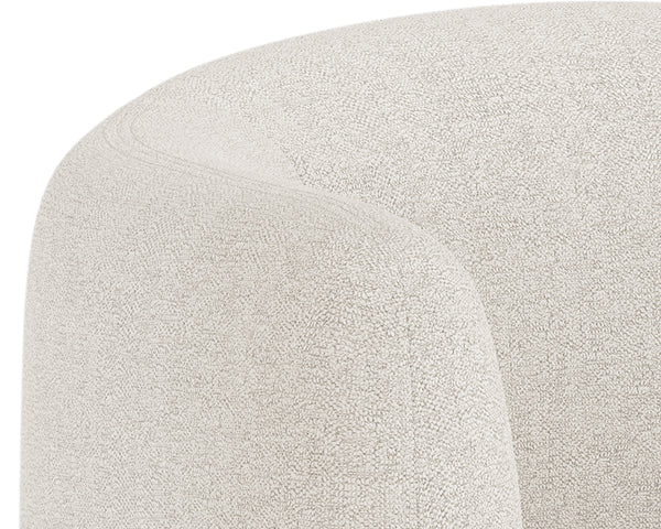 Trine Lounge Chair  Rustic Oak