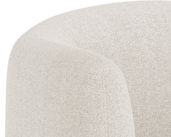 Trine Lounge Chair  Rustic Oak