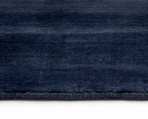 Alaska Handloomed Rug  Navy  8' X 10'
