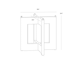 Lianne Dining Table Base