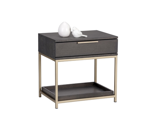 Rebel Nightstand Small  Gold