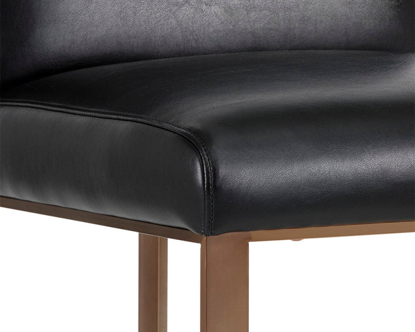 Dean Barstool  Antique Brass